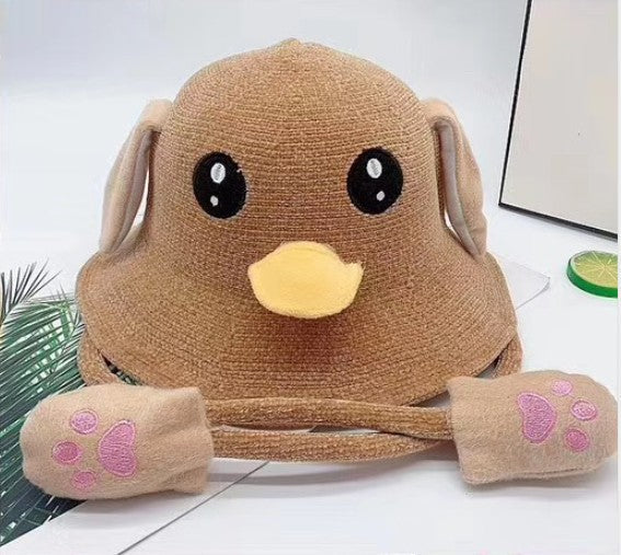 Duck Knitted Fisherman Hat C0295