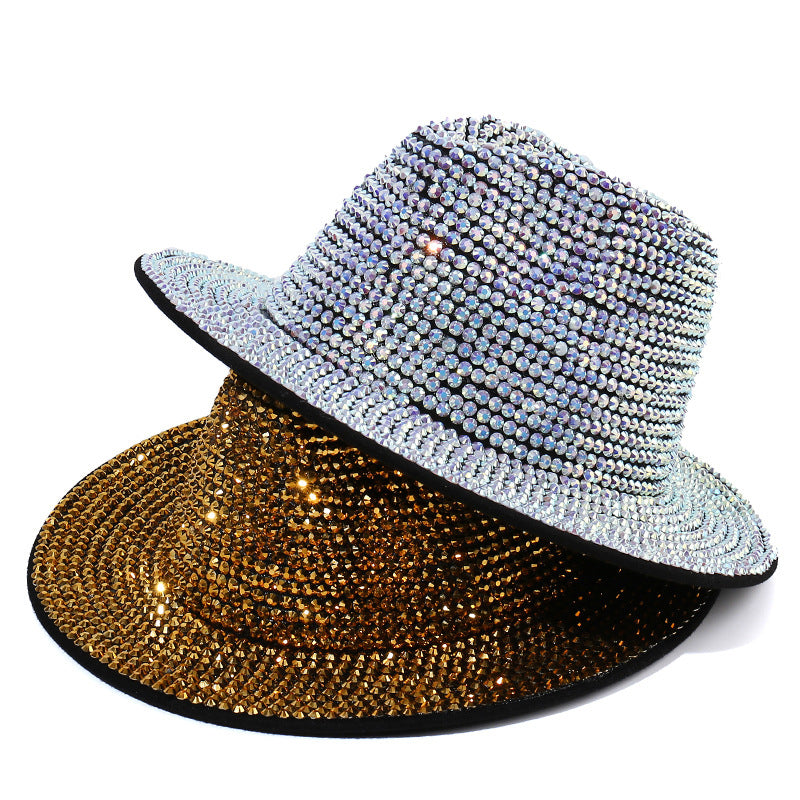 Rhinestone Top Hat C0300