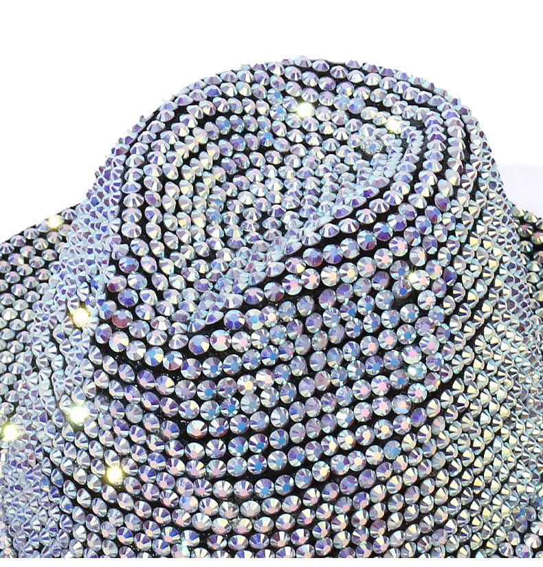 Rhinestone Top Hat C0300