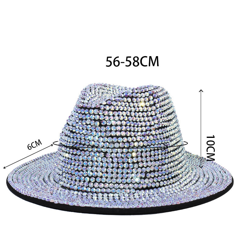 Rhinestone Top Hat C0300