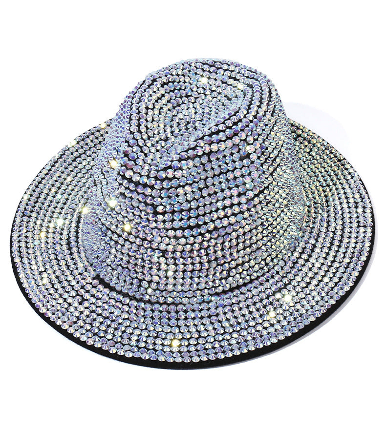 Rhinestone Top Hat C0300