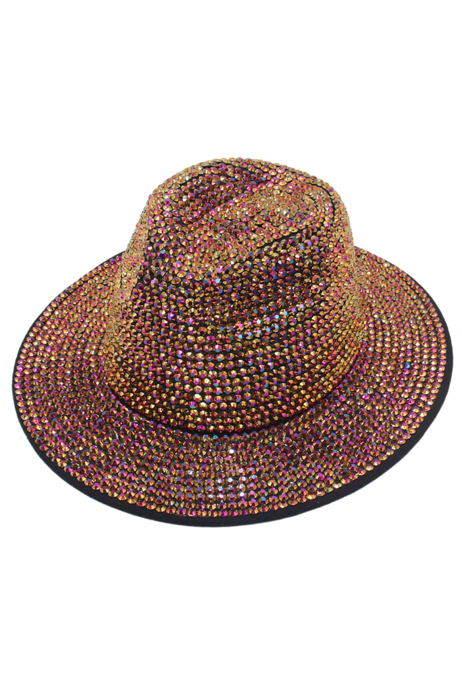 Rhinestone Top Hat C0300