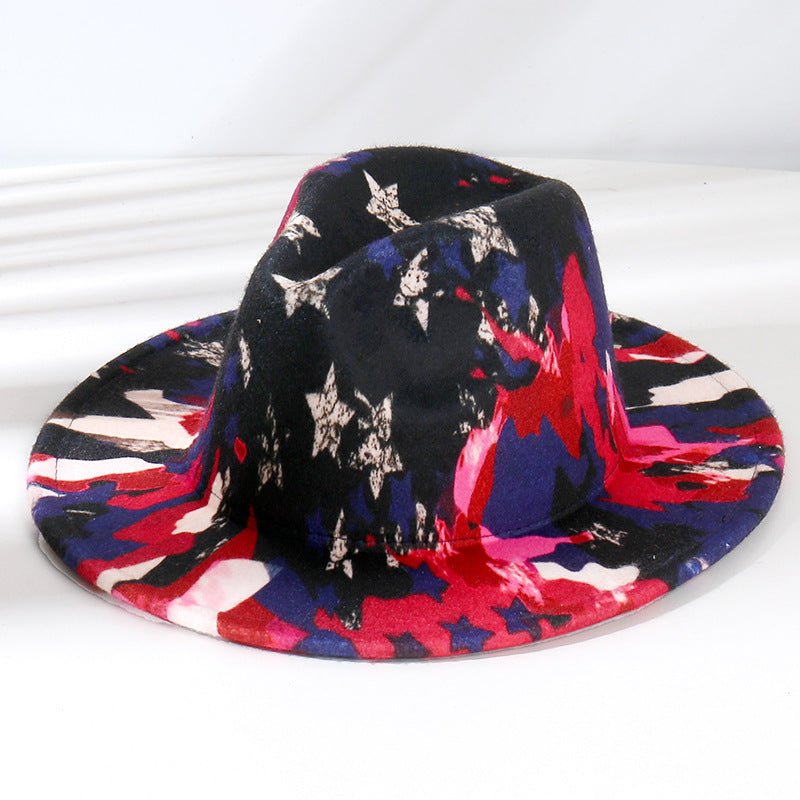 American Flag Top Hat C0303