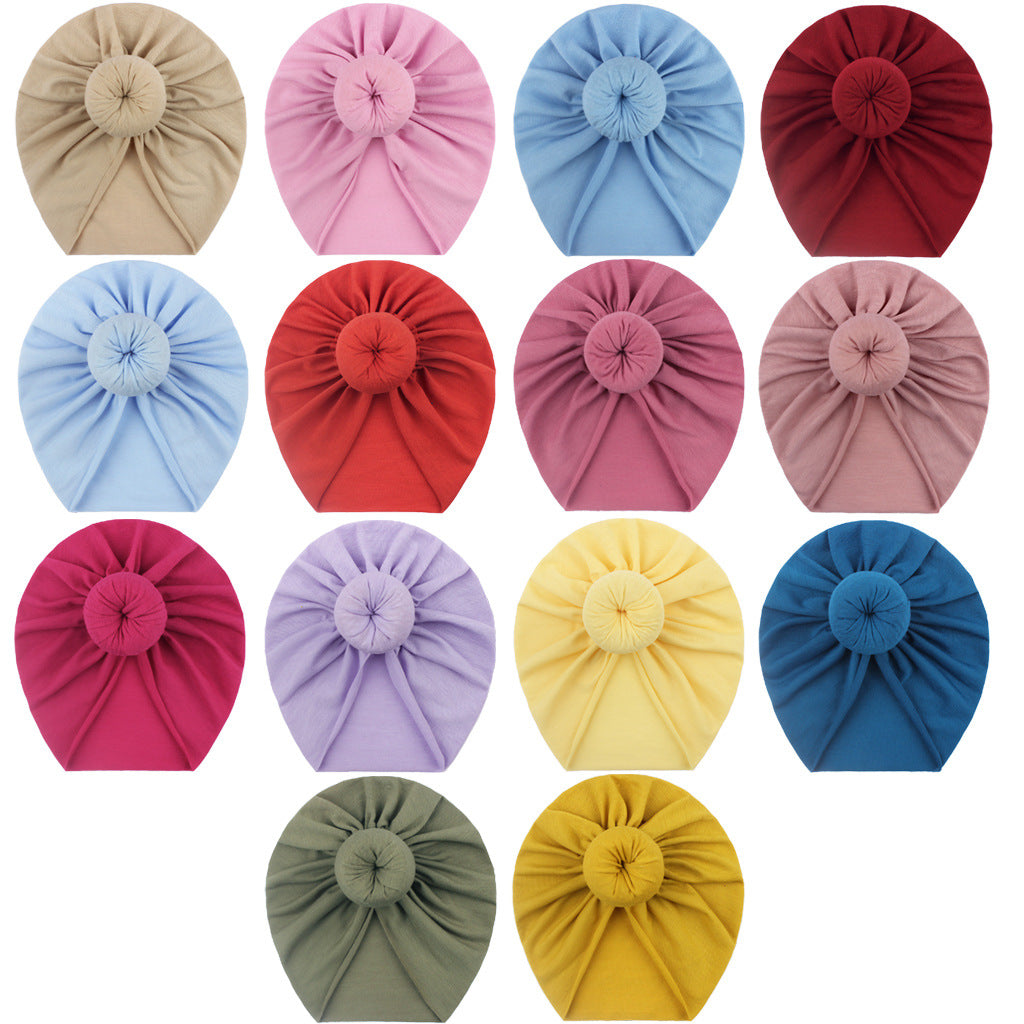 Donut Baby Turban Beanie C0374