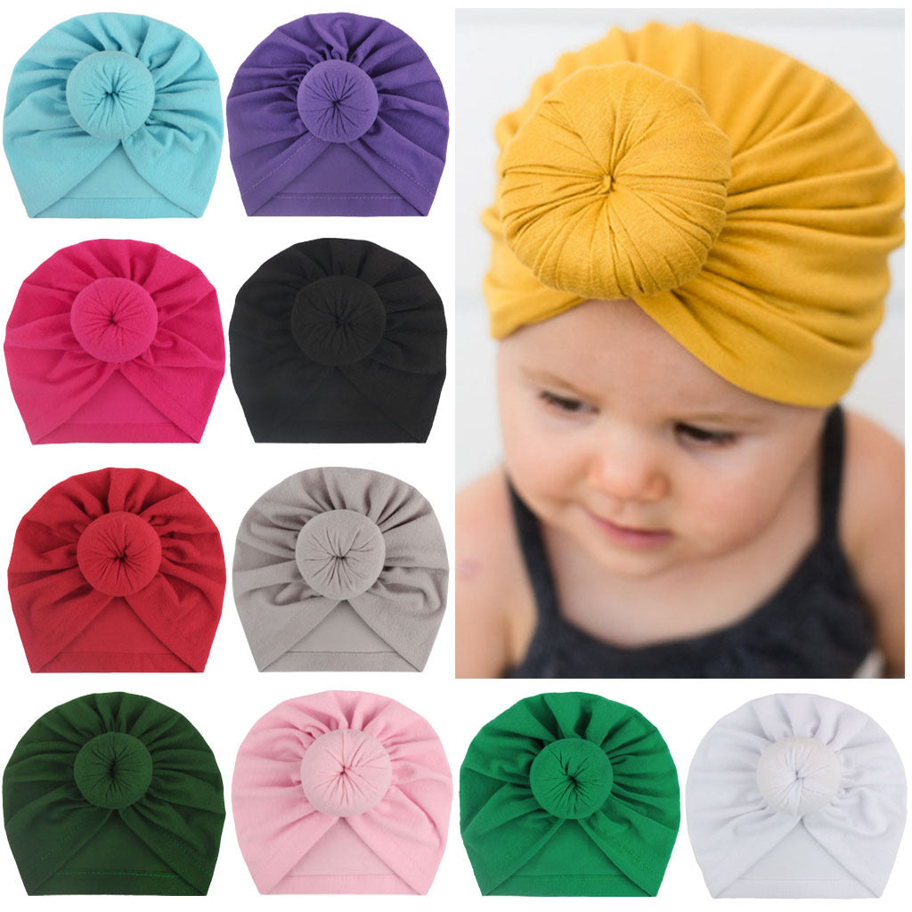 Donut Baby Turban Beanie C0374