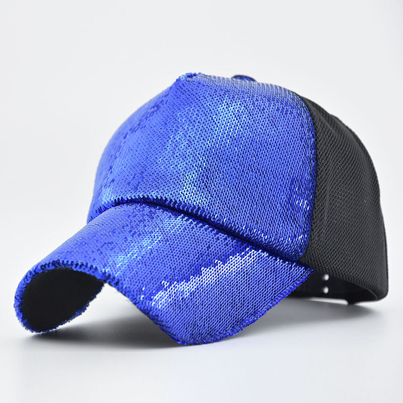 Sequin Mesh Cap C0378