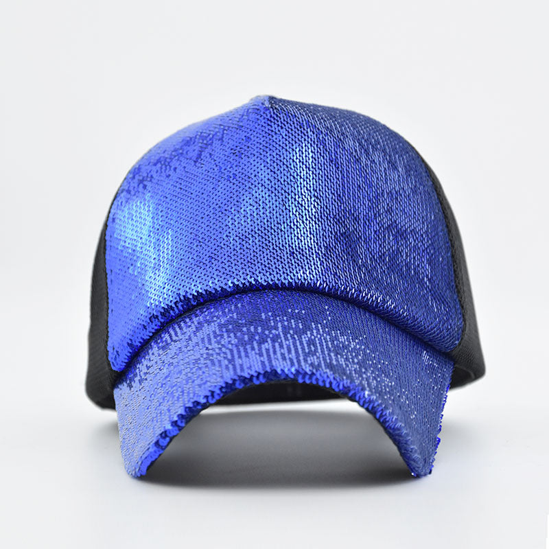 Sequin Mesh Cap C0378