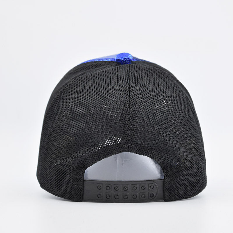 Sequin Mesh Cap C0378