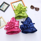 Floral Organza Fedora Hat C0414