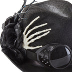Gothic Skull Hand Glasses Hat C0423