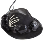 Gothic Skull Hand Glasses Hat C0423