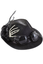 Gothic Skull Hand Glasses Hat C0423