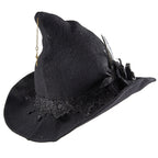 Rose Skull Gear Wizard Hat C0473