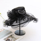 Flower Fedora Hat C0566