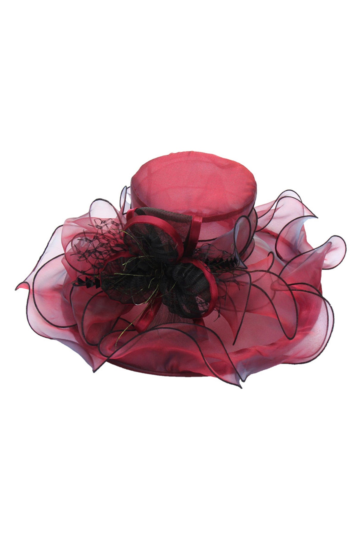 Flower Fedora Hat C0566