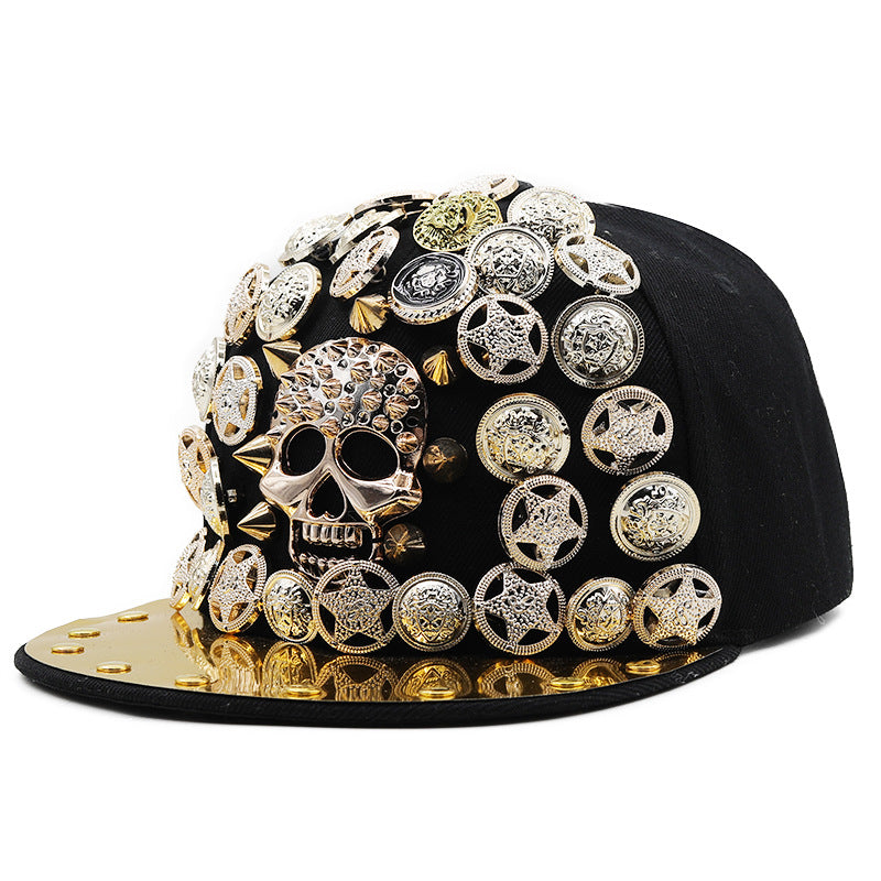 Punk Skull Rhinestone Cap C0581