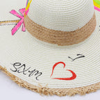 Lolip Straw Fedora Hat C0612