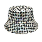 Houndstooth Printed Fishman Cap C0626