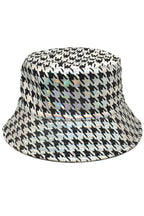 Houndstooth Printed Fishman Cap C0626