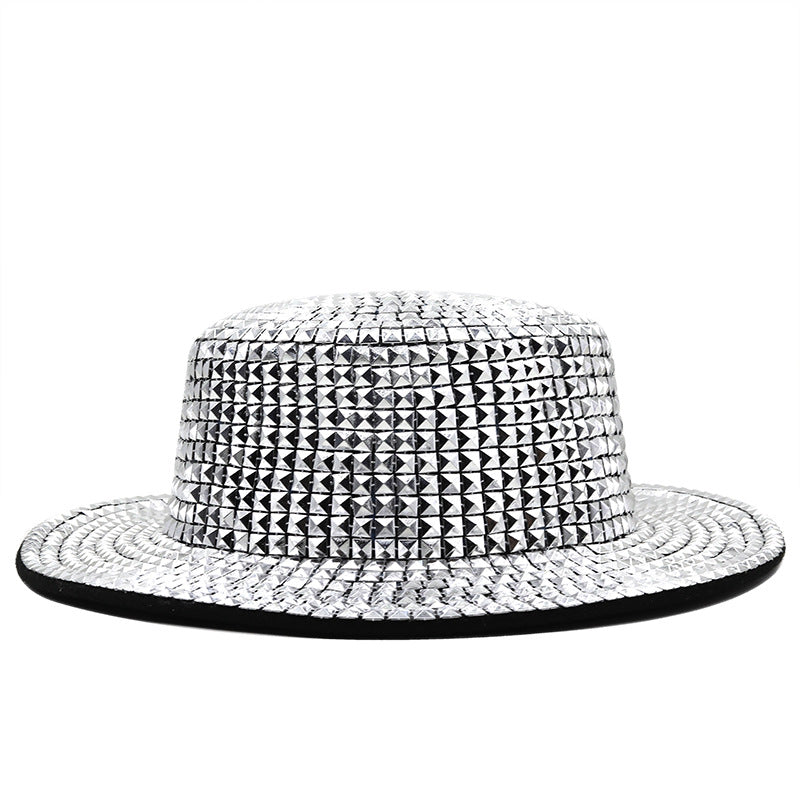 Rivet Woven Hat C0629
