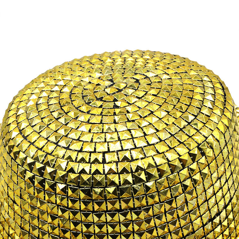 Rivet Woven Hat C0629