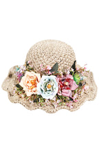 Floral Straw Hat C0631