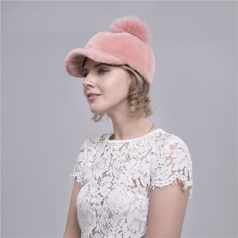 Pompom Woolen Hat C0680 – view 2