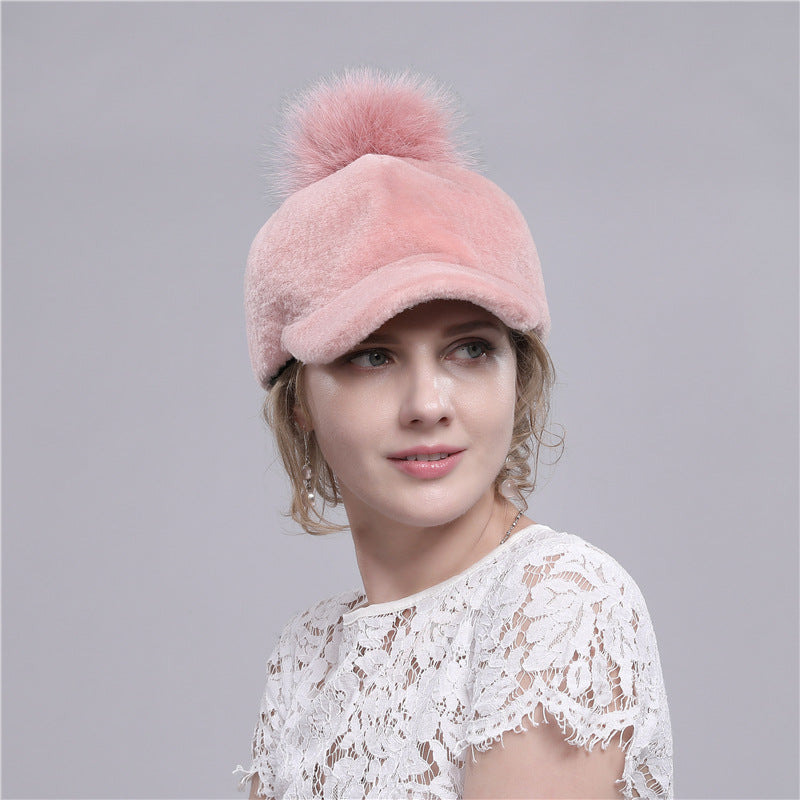 Pompom Woolen Hat C0680 – view 6