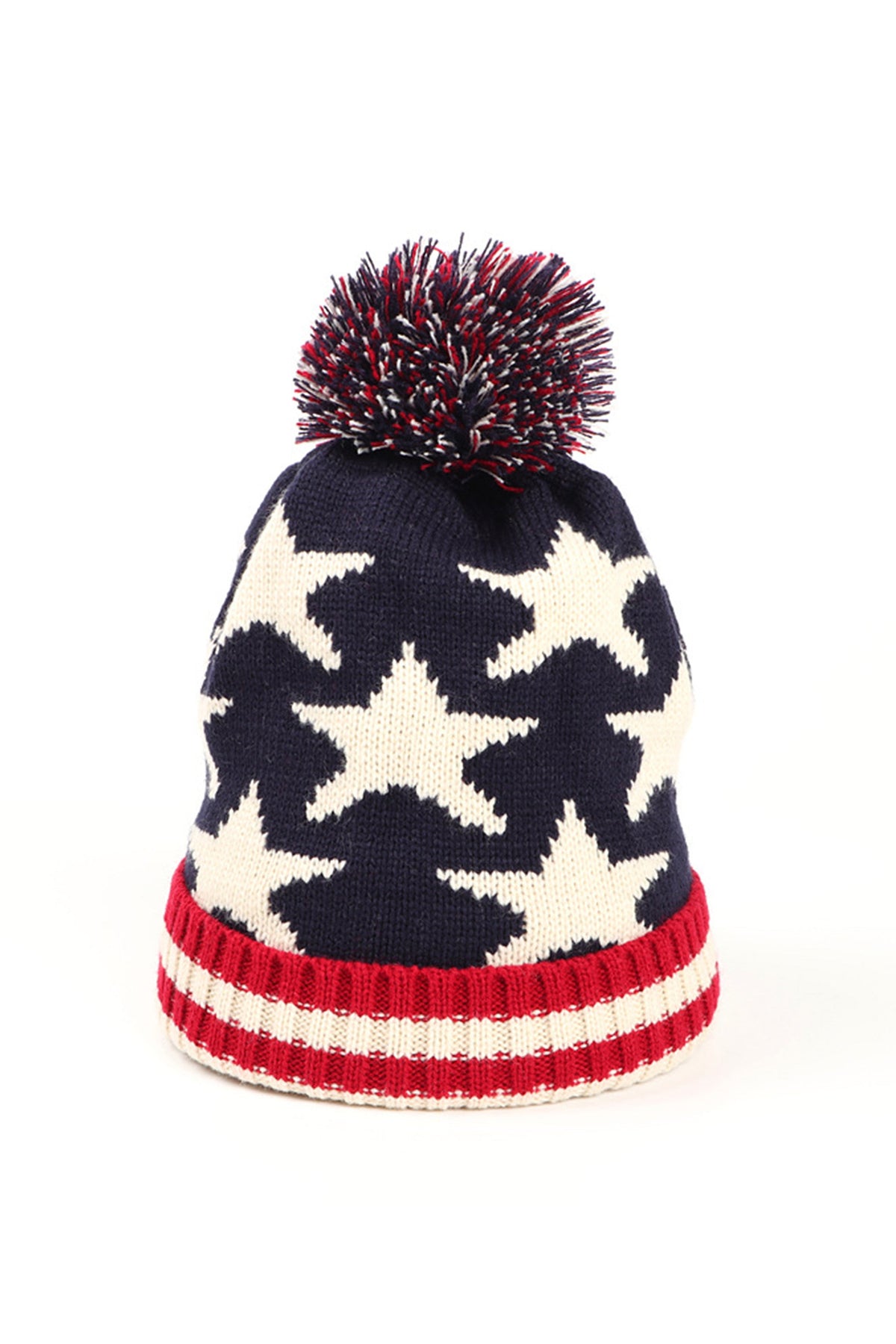 American Flag Print Beanie C0712