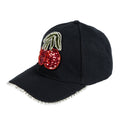Cherry Sequins Rhinestone Baseball Cap C0752