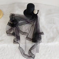 Gothic Skull Top Hat With Yarn C0770