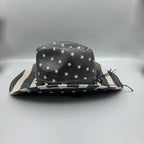 American Flag Cowboy Straw Hat C0817