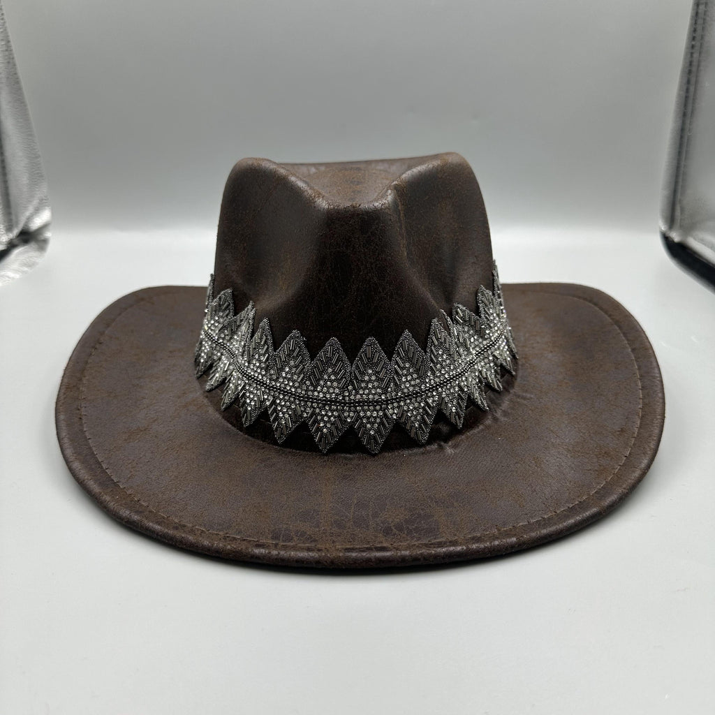 Vintage Unisex Western Cowboy Hat C0825
