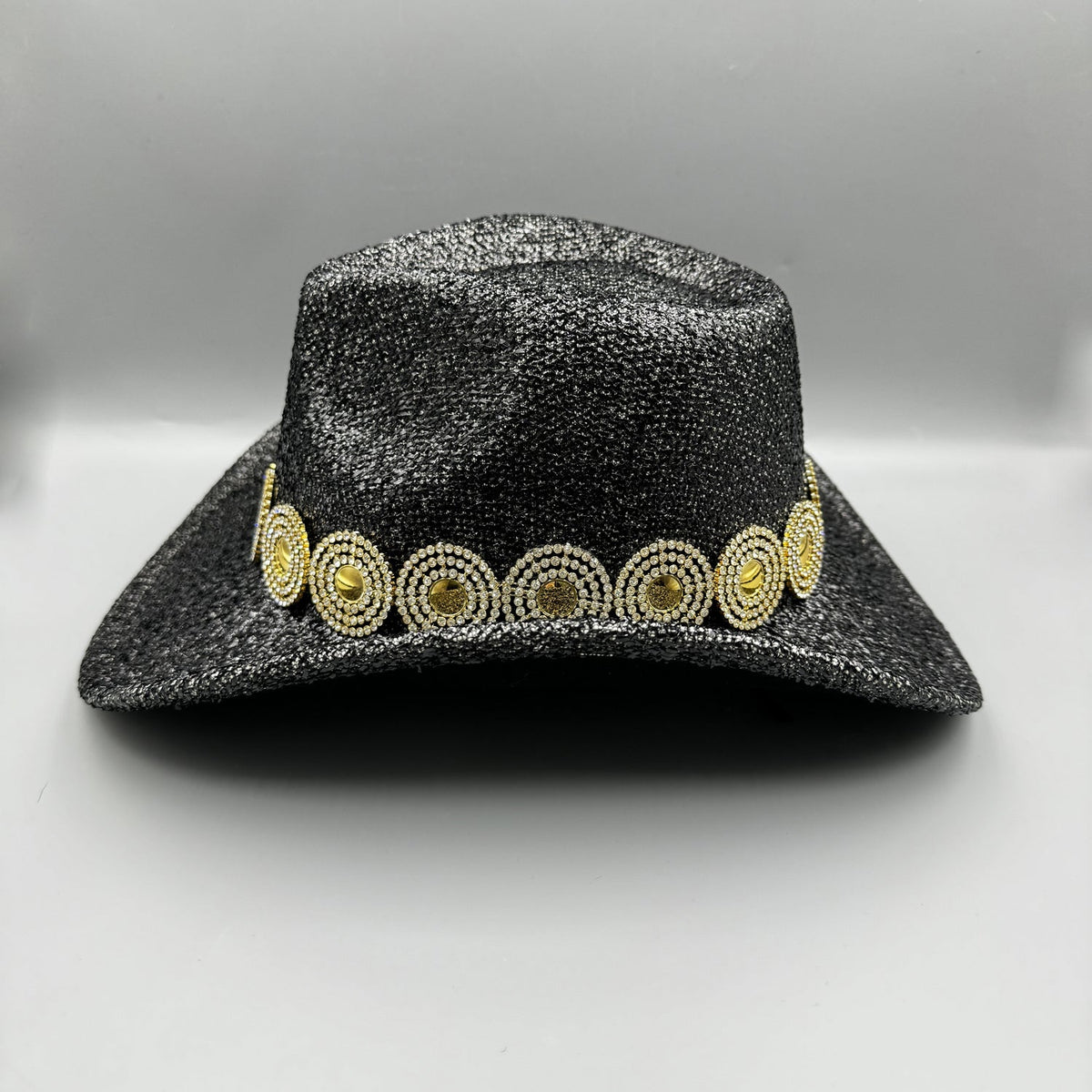Sequin Rhinestone Cowgirl Hat C0829