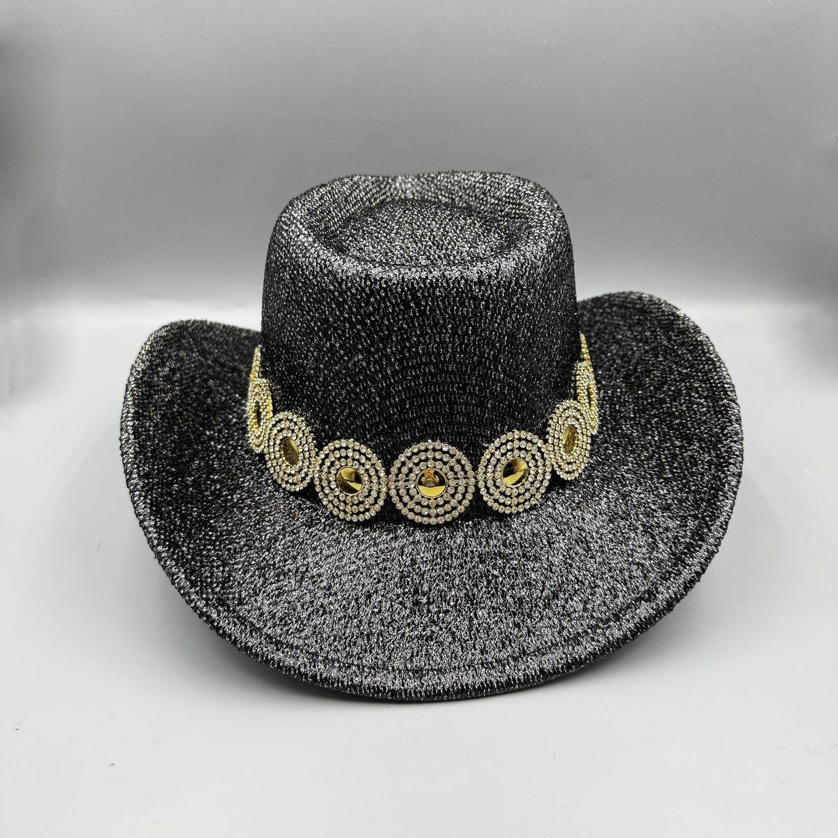 Sequin Rhinestone Cowgirl Hat C0829