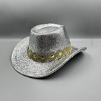Sequin Rhinestone Cowgirl Hat C0829