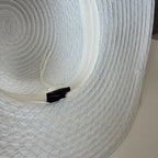 Floral Gauze Fedora Hat C0841