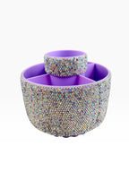 Ceramic Rhinestone Makeup Brush Rotatable Holder 5 Slot CR0001 - view 25