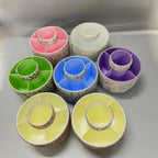 Ceramic Rhinestone Makeup Brush Rotatable Holder 5 Slot CR0001 - view 10