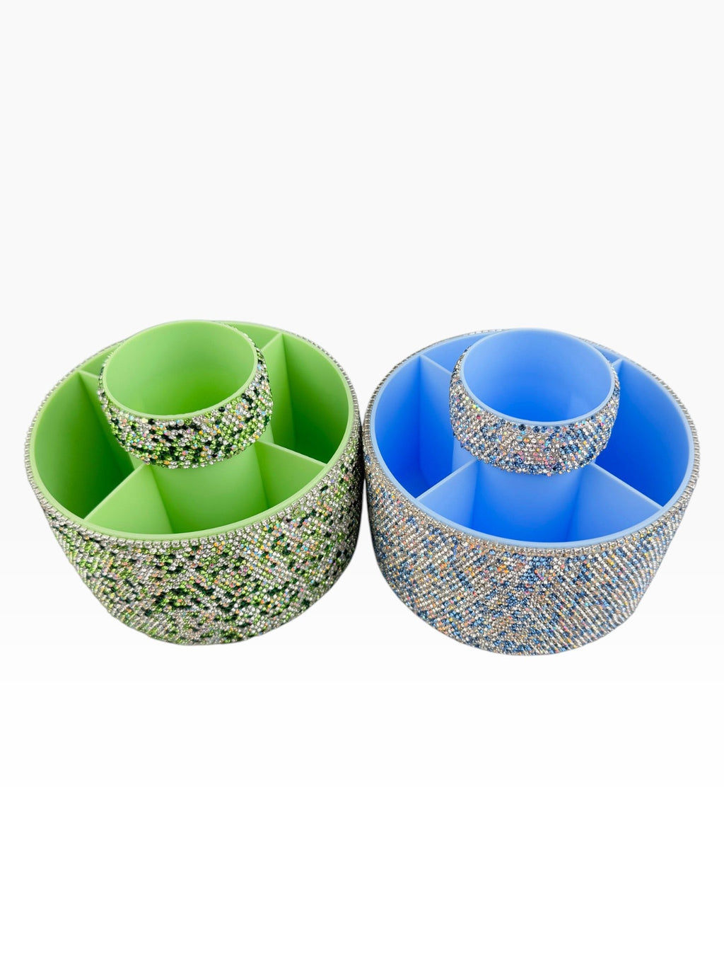 Ceramic Rhinestone Makeup Brush Rotatable Holder 5 Slot CR0001 - view 18