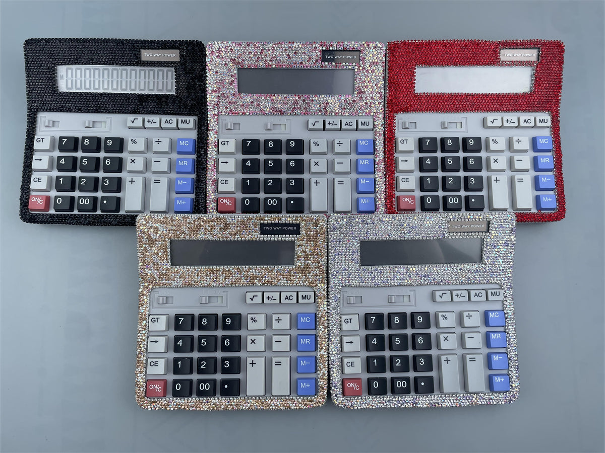 Ceramic Rhinestone Calculator CR0007