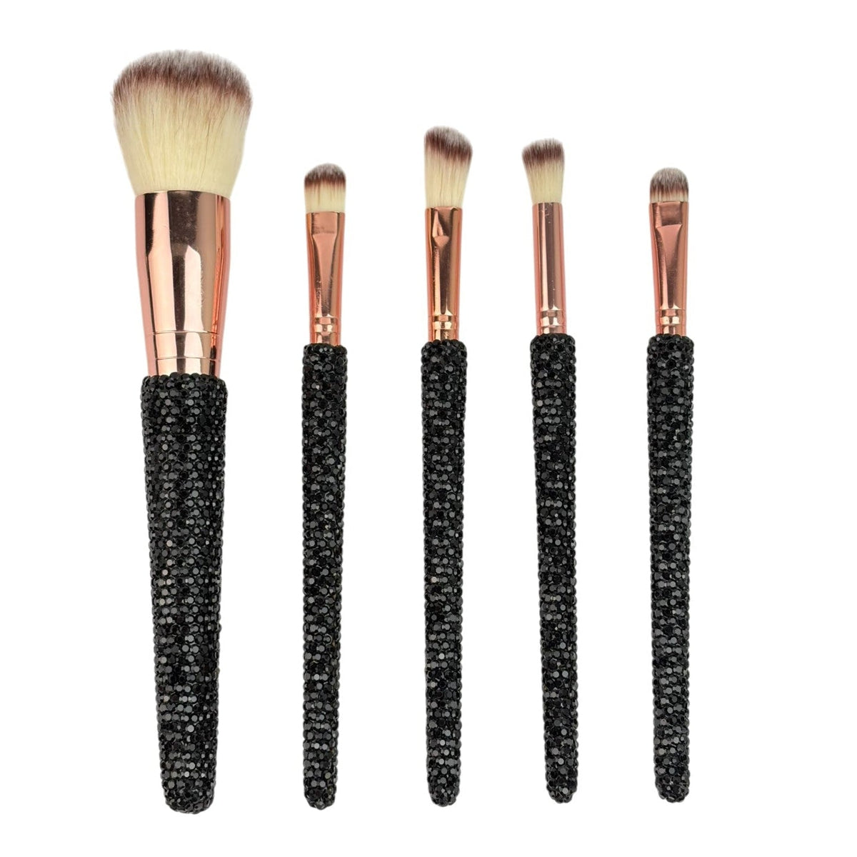 5-Piece Ceramic Rhinestone Makeup Brush Set CR0016 - view 13