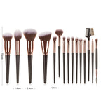 5-Piece Ceramic Rhinestone Makeup Brush Set CR0016 - view 15