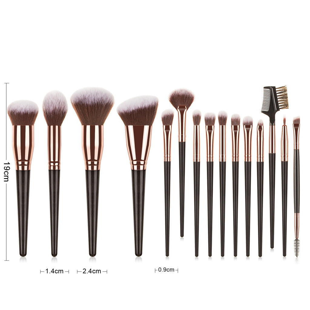 5-Piece Ceramic Rhinestone Makeup Brush Set CR0017 - view 15