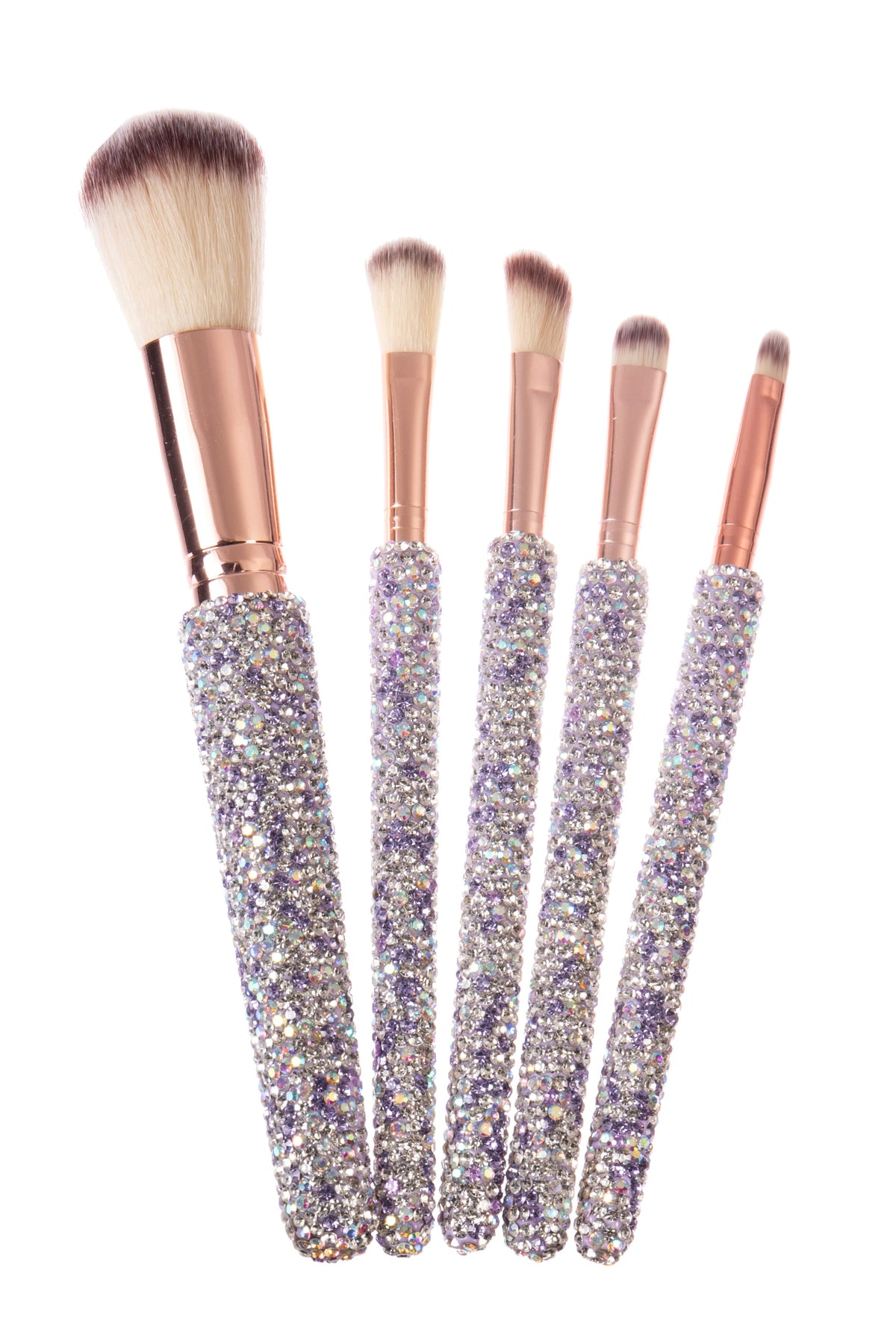 5-Piece Ceramic Rhinestone Makeup Brush Set CR0016 - view 9
