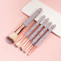 5-Piece Ceramic Rhinestone Makeup Brush Set CR0016 - view 3