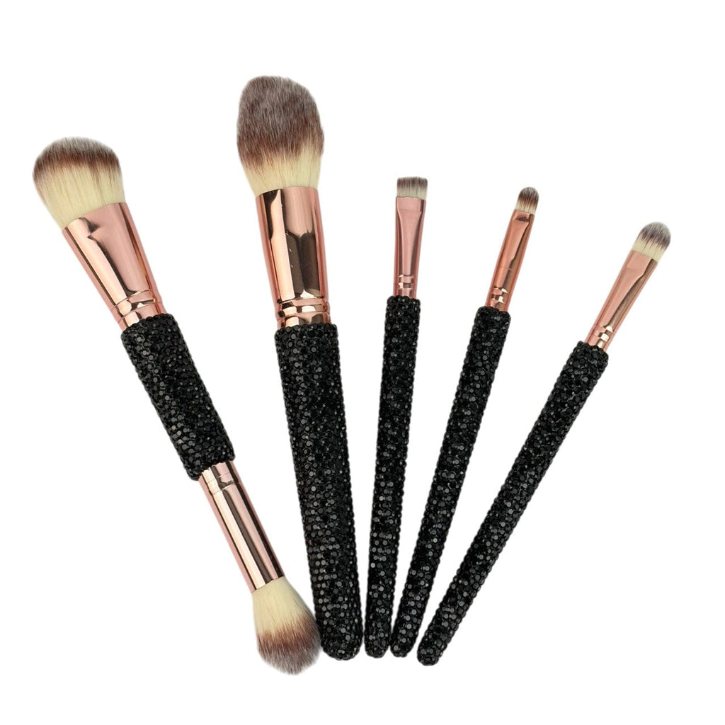 5-Piece Ceramic Rhinestone Makeup Brush Set CR0017 - view 14