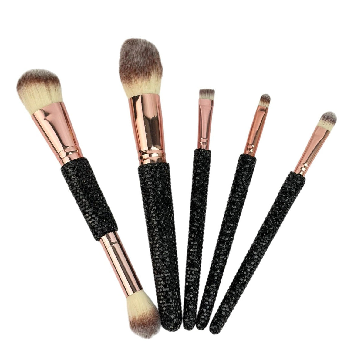 5-Piece Ceramic Rhinestone Makeup Brush Set CR0017 - view 14