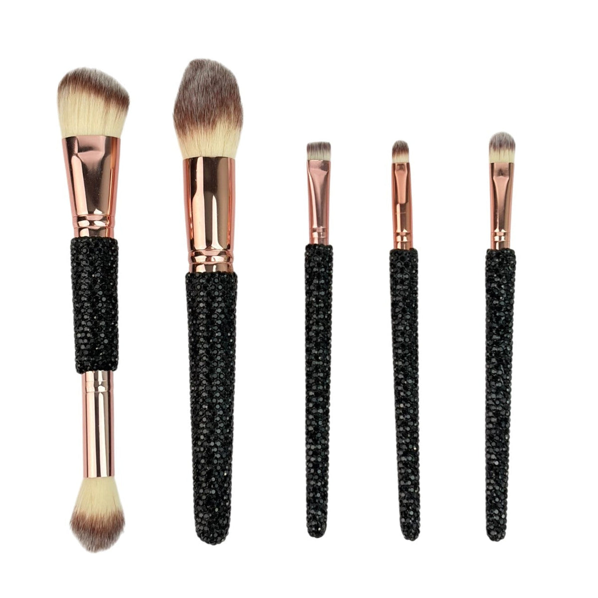 5-Piece Ceramic Rhinestone Makeup Brush Set CR0017 - view 10