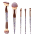 5-Piece Ceramic Rhinestone Makeup Brush Set CR0017 - view 8